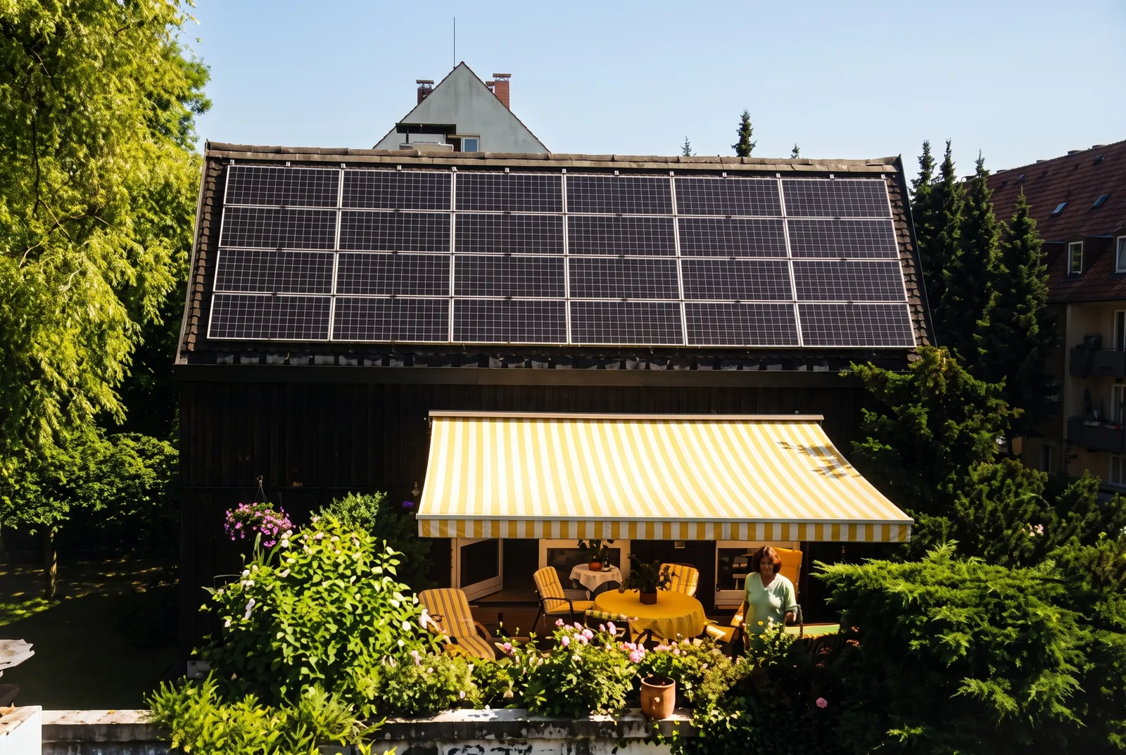 Homes off the grid and on it
